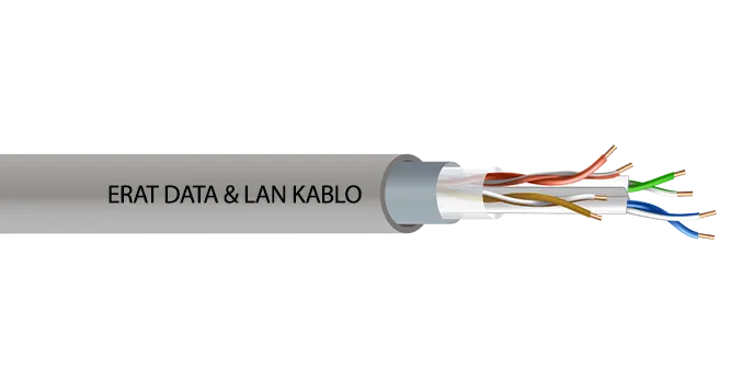 Cat 6a U-utp 23 Awg Data Kablo